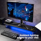 ROCDEER Bamboo Monitor Stand Riser - Image 3
