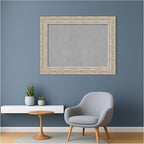 Amanti Art Silver Framed Magnetic Board 27x35 Medium Vision Board - Image 5