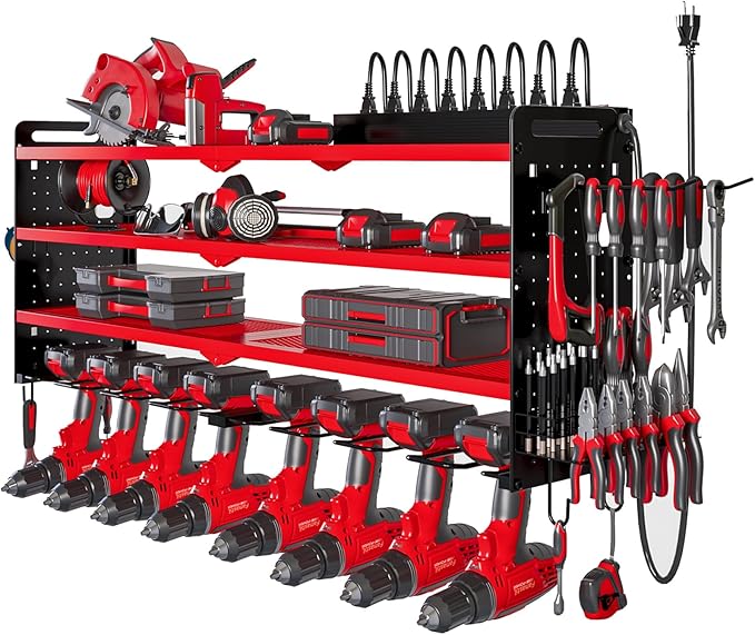 NattyDot Power Tool Organizer Wall Mount by NattyDot