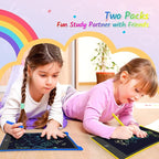 TECJOE 2 Pack LCD Writing Tablet, 10 Inch Colorful Doodle Board Drawing Tablet - Image 6