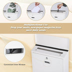 xydled Mail Boxes with Key Lock, Locking Mailbox Wall Mounted, Security Metal - Image 4