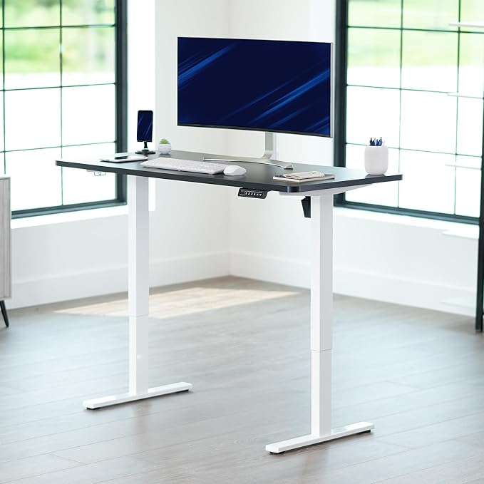VIVO Electric 55 x 28 in Standing Desk, Memory Height Adjustment, 1B Series - Image 2