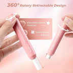 Nicpro 6 Pack Rotary Retractable Erasers, Soft TPE Rubber Twist Large Pencil - Image 4