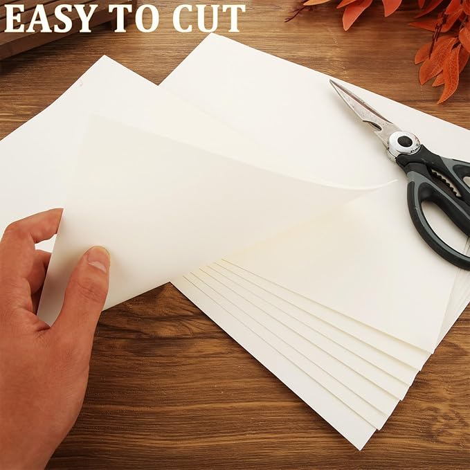 Acrux7 200 Sheets Ivory Cardstock 8.5 x 11 Inch Cream White Card Stock Paper - Image 5