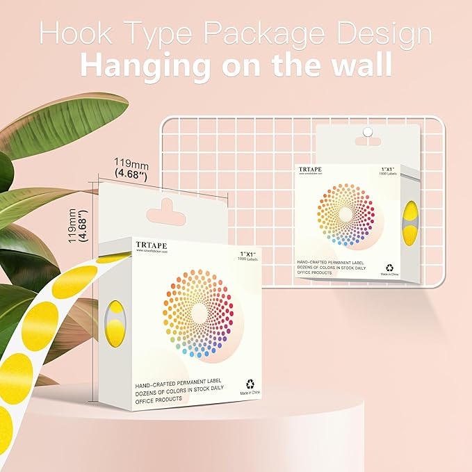 1 Inch Round Color Coding Labels, Round Color Dot Labels - Image 3