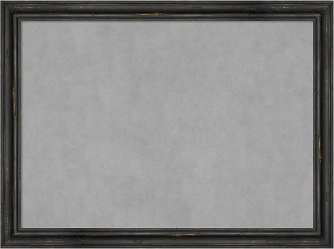 Amanti Art Black Framed Magnetic Board 23x31 Medium Vision Board by AmantiArt