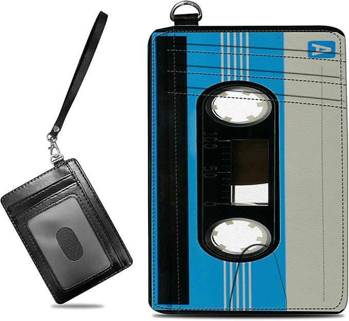 BWEGRHE Small Travel Wallets, RFID Blocking PU Leather Credit Card Holder by BWEGRHE