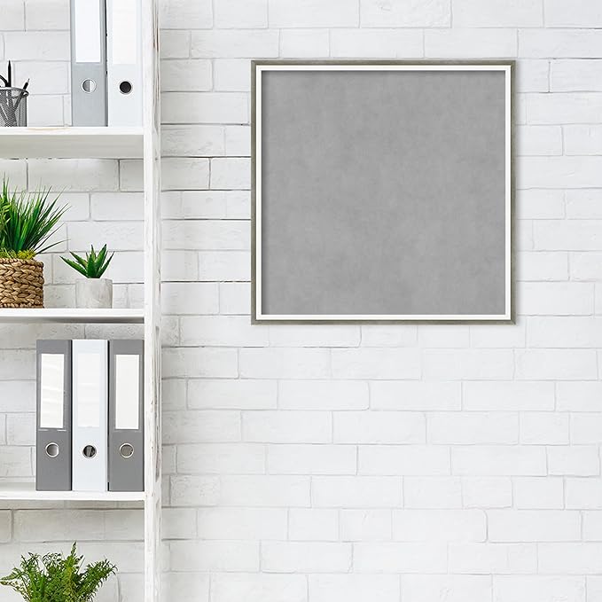 Amanti Art Silver Framed Magnetic Board 21x21 Medium Vision Board - Image 5