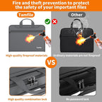 5200℉ Fireproof Accordion File Organizer - Image 3