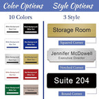 Custom Office Engraved Name Plate - Image 2
