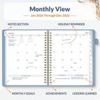 SUNEE 2026 Planner 8.5" x 11" – Dated Productivity Planner - Image 4