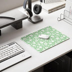 Auhoahsil Mouse Pad, 12 x 10 in Simple Flower Theme Computer Mouse Pad - Image 6