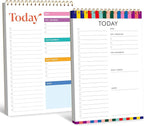 2 To Do List Notepads, Daily Planner Notebook by Gethelud