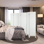 6 Panel Room Dividers and Folding Privacy Screens, Divider - Image 4