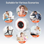 Secura Pomodoro Timer, Rotating Cube Time Tracker, Flip Gravity Sensor - Image 6