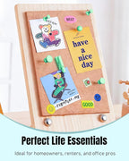 Uniclife 200 Pcs Thumb Tacks for Wall, Decorative Push Pins, Cute Thumbtacks - Image 5