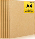 EUSOAR Notebook Journal, 6 Packs Large A4 8.5" x 11" 40 Sheets/ 80 Pages by EUSOAR