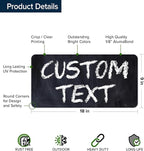 Custom Sign, Custom Street Sign, 11 Font Colors, 13 Font Styles, 4 Hole Options - Image 6