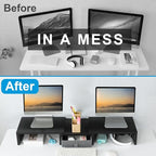TEAMIX Dual Monitor Stand Riser - Image 6