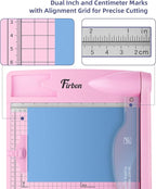 Firbon 12" Guillotine Paper Cutter, Heavy Duty 30-Sheet Capacity Trimmer - Image 3