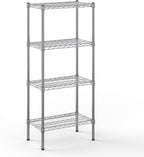 Regal Altair 14" Deep x 24" Wide x 54" Height Wire Shelving Kit | 4-Tier | NSF