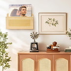 BXAIGR Rustic Wall Mounted Magazine Rack - Image 5