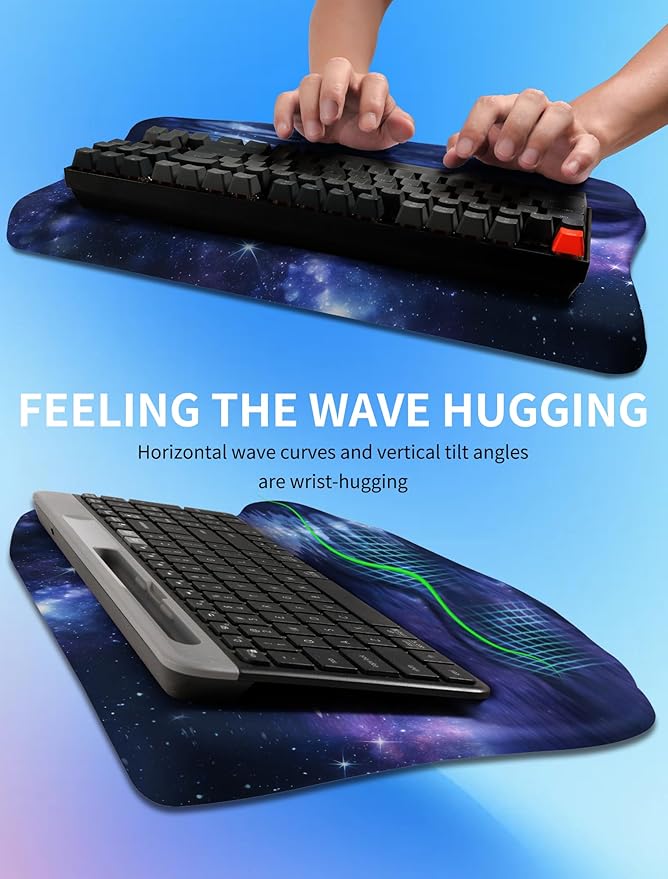 KUOSGM Ergonomic Wave Wrist Rest - Image 4