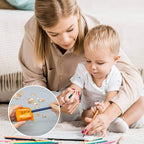 KIDMEN Manual Pencil Sharpeners, 2 Holes Compact Sharpener - Image 7