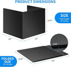 24 Pack Black Desk Dividers for Students, Privacy Shields Folder for Students - Image 5