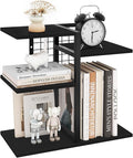 ELITEROO Desktop Bookshelf, 4 Tier Wood Desk Organizer Shelf, Tabletop Storage by ELITEROO