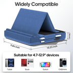 KDD Tablet Pillow Stand, Bed and Desk, Foldable Soft Pad Dock - Image 8