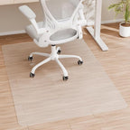 HOMEK Office Chair Mat for Hardwood Floor, 48” x 40” Crystal Clear Hard Floor by HOMEK