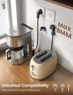 8Pack Magnetic Cord Organizer Cable Clips - Image 4