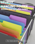 MAIMIS Plastic Expanding Hanging File Folders, 7 Pocket Extra Capacity - Image 5