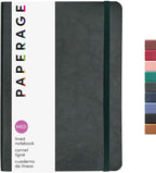 PAPERAGE Softcover Lined Journal Notebook, 160 Pages, Medium College Ruled by PAPERAGE
