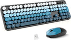 MOFII Wireless Keyboard and Mouse Combo, Full Size 2.4G Plug and Play by MOFII