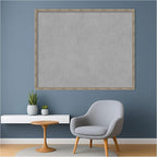 Amanti Art Silver Framed Magnetic Board 34x42 X-Large Vision Board - Image 5