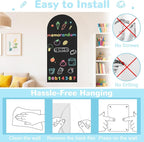 WUPIOS Magnetic Wall Decal for Kids 39.3x17.5 Inches Upgraded Magnetic - Image 6