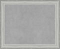 Amanti Art Silver Framed Magnetic Board 19x23 Small Vision Board