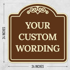 Custom Decorative Sign, Personalized Metal Sign - Image 3