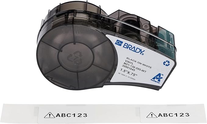 Brady Authentic All-Weather Vinyl Label by BradyCorp