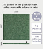 DECORITA Green Cork Board Alternative | Giant Pin Board Notice Board | Felt - Image 4