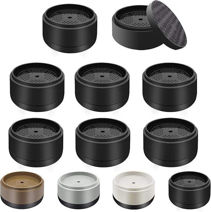Furniture Risers Bed Risers Heavy Duty 1 inch, 2 inch, 3 inch, 4 inch Round by EnjoyLifeEnjoyHappiness