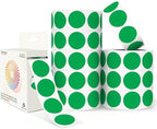 Green 1 Inch Round Color Coding Dot Labels, 10 Rolls 10000 Dot Stickers in by Unknown