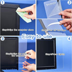 Zonon 8 Pieces Computer Monitor Notes Screen Monitor Memo Board Sticky Note - Image 3