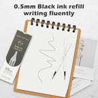 Ddaowanx 10 Pieces Gel Ink Pen Refills, Fine Point 0.5mm Tip Smooth Writing - Image 4