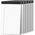 8 Pack Note Pads 5 x 8 Inch Small Legal Pads 5 x 8 White Notepad 5 x 8 by Nichela