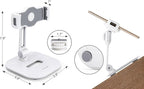 AboveTEK Tablet Stand Holder, Stylish Aluminum iPad Stands, Foldable 360° - Image 9
