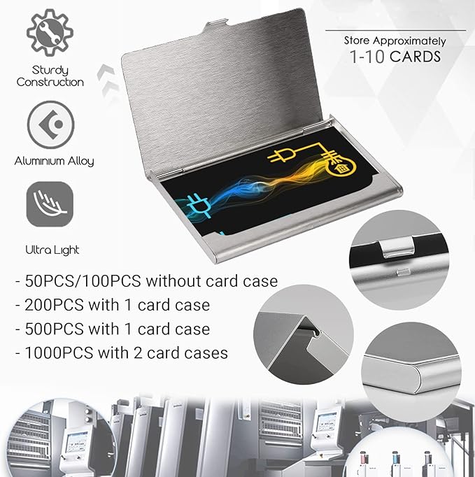 Custom Business Cards Double-Sided Personalized Stationery | Professional - Image 4