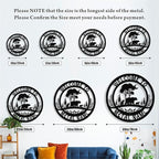 Custom Bear Metal Sign, Custom Bear Metal Wall Art Decor, Personalized Last - Image 7
